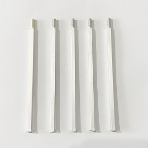 5 Inch Long Pack of 5 aluminium alloy square shafts Replacements for Pepper Mill Kits
