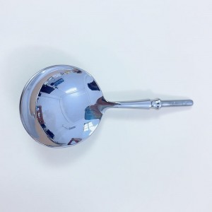 Premium 304 Stainless Steel Cutlery Kit Bolster with Finished Tang-Round Spoon