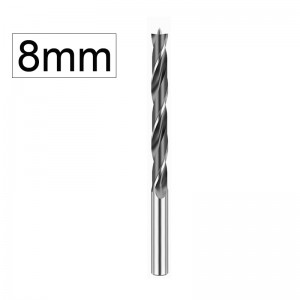 8mm Brad Point Drill Bit